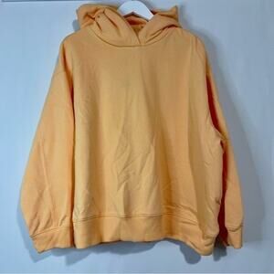 Universal Thread Women’s Plus Size Casual Pullover Hoodie Orange Size 1X NWT